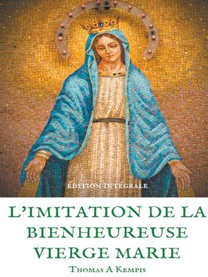 cover image of L'imitation de la bienheureuse Vierge Marie